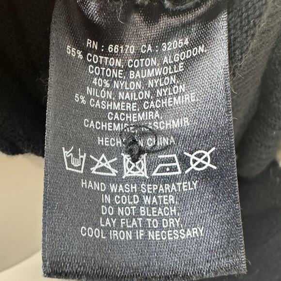 Anthropologie Sparrow Womens Sweater Large Colorblock Lightweight Cashmere Blend - Picture 8 of 8